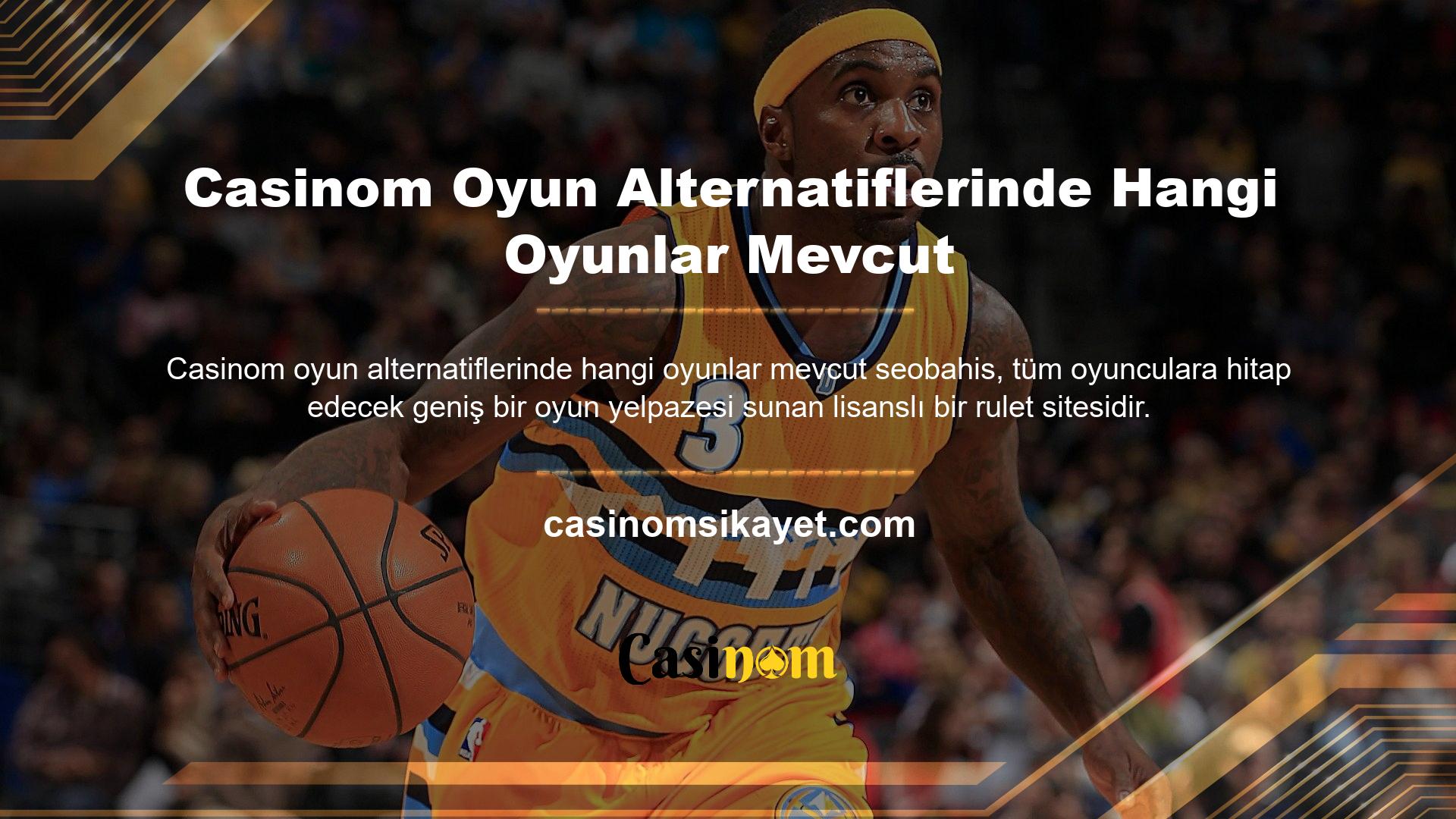 Casinom Oyun Alternatifi Oyunlar ve casino oyunları yayıncısı Casinom com, Türk kullanıcıların sıklıkla ziyaret ettiği adresler arasında kendisine yer edinmiştir